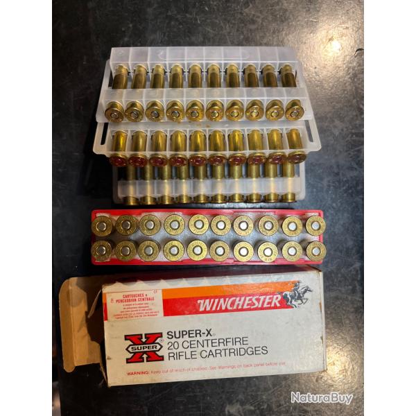 Lot de 50 Cartouches Calibre 30-30 Winchester