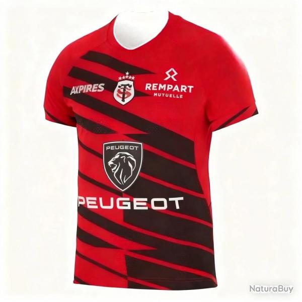 Stade Toulousain Maillot T-Shirt Rugby, Modele: B, Taille: Au Choix