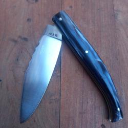 Joli Couteau R&eacute;gional Le SAINT AMANS par MOSER Manche en Cristalium