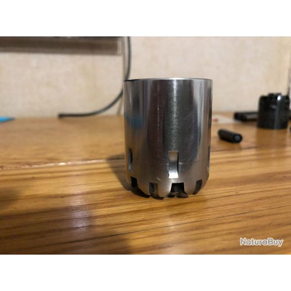 Barillet Pietta acier inox pour Remington 1858 calibre 44