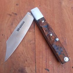 Unique Couteau Régional TARBAIS 108 GIRODIAS Manche en CROCO