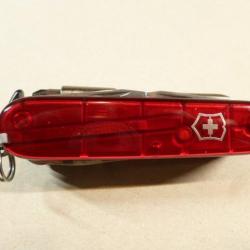 Couteau suisse Cybertool 34 rouge transparent Victorinox