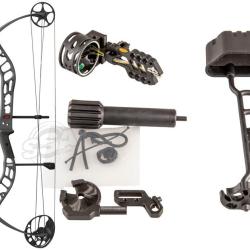 Pack Arc à poulie PSE Stinger ATK SS - Gaucher / 50 Lbs / Charcoal