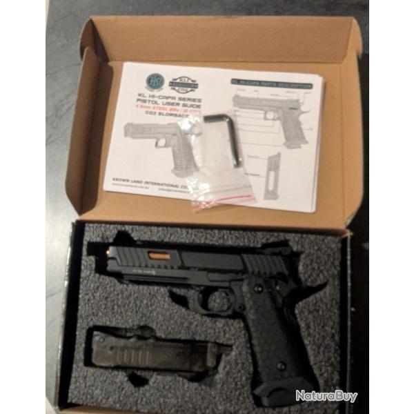 KL Hi-Capa Baba Yaga BLOW BACK 4,5 mm bb's