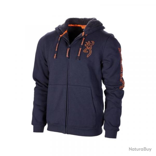 OFFRE SPECIALE NB Sweat zipp chaud Snapshot Browning LIV OFFERTE en relais