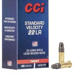 OFFRE NB CCI Standard MUNITIONS 22LR LIVRAISON OFFERTE LOT DE 500