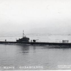 CPA -PHOTO-  Marine Guerre - SOUS MARIN " CASABIANCA"  N&deg; 4300