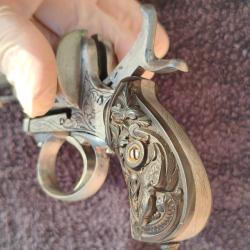 Revolver à broche, THE DEFENDER AMERICA 1878, calibre 9 mm