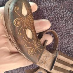 Pistolet 3 canon superposés, de type Turc