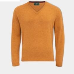 PULL ALAN PAINE LAINE D'AGNEAU OCRE