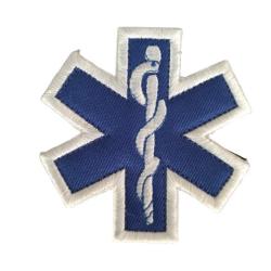 Patch M&eacute;dical - Etoile Bleue n&deg;2 - Velcro - Livraison gratuite
