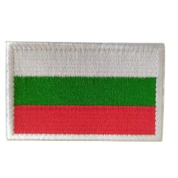 Patch Drapeau - Bulgarie - velcro - Livraison gratuite