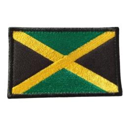 Patch Drapeau - Jamaique - velcro - Livraison gratuite