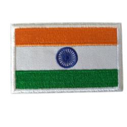 Patch Drapeau - Inde - velcro - Livraison gratuite