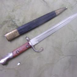 baionnette Mauser avec son  fourreau