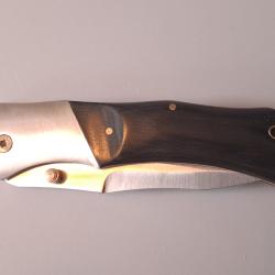 Couteau RY687 DARK ANGEL par MAGNUM, division off Böker, micarta, inox, liner