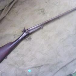 fusil type Lefaucheux canons environ 75 cm