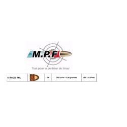 1000 Balles MPF Ogives cuivrées 45 RN 200 Gr TML Ø 451" en promotion et port gratuit jusqu'à Noel