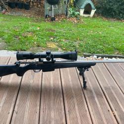 Carabine Tikka T3X polyfade urban camo stainless flutee ou hexagon black rock