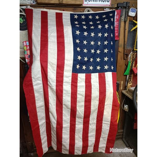 Drapeau us ww2 48 toiles
