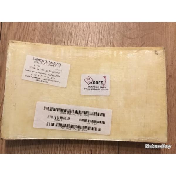 Plaque balistique latrale niveau 3 polythylne