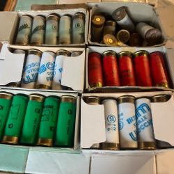 Lot de 140 cartouches Fiocchi, Sam, tunet ...