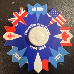 Bleuet de France  Édition Spéciale 80 ans Libération 1944-1945 Modèle 2024/2025 NEUF
