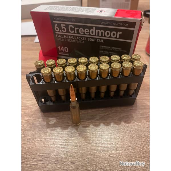 Munition Aguilar 6,5 creedmoor 140gr
