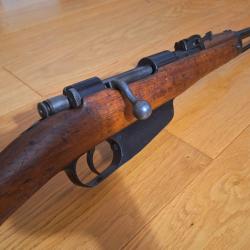 Sublime carabine Carcano M91 cavalerie FNAB 1944 cal 6.5x52