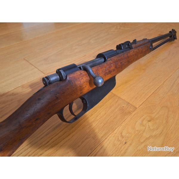 Sublime carabine Carcano M91 cavalerie FNAB 1944 cal 6.5x52