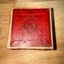 1 BOITE DE 100 CARTOUCHES 22 LONG RIFLE POUR CARABINE AUTOMATIQUE BROWNING