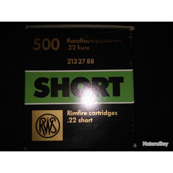 cartouche 22 short rws