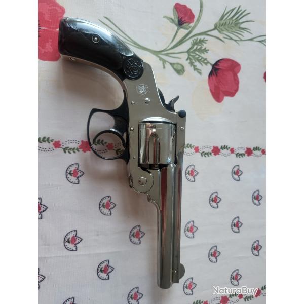 Smith et Wesson calibre 38 top break 4e modle 1 sans prix de rserve