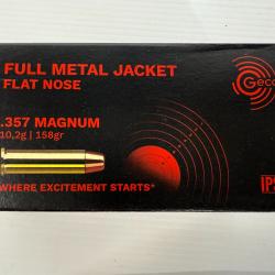 GECO CAL 357 MAG FMJ 10.2/158GR VENDU PAR 8  BOITES DE 50 BALLES FRAIS DE PORT OFFERT