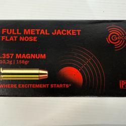 GECO CAL 357 MAG FMJ 10.2/158GR VENDU PAR 10  BOITES DE 50 BALLES FRAIS DE PORT OFFERT