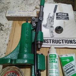 Presse de recalibrage graissage RCBS