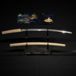 Katana Kaga - probably Fujishima Kiyomitsu - mumei - Muromachi period