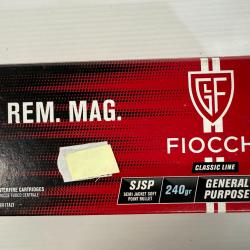 FIOCCHI CAL 44 MAG SJSP 240GR VENDU PAR 8 BOITES DE 50 BALLES FRAIS DE PORT OFFERT