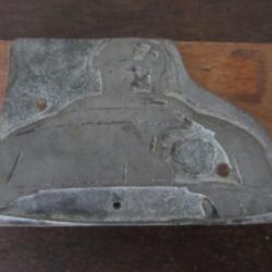 Tampon d'imprimerie lampe 1930-1940