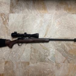 Carabine CZ 457 (ou 455) - Calibre .22 LR - Canon fileté + Silencieux + Lunette 3-9x40