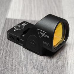 Point rouge red dot trijicon SRO réplique + montage picatinny