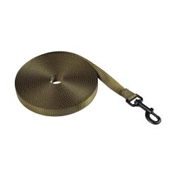 Longe kaki 10 m Ø8 mm Stepland - dressage et sécurité