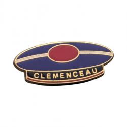 Pins militaire emaille : Porte-avions Clemenceau - Marine Nationale annees 80's - insigne patch