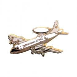 Pins militaire emaille : Lockheed AEW&C EC-121 Warning Star - lapel pin awacs - avion radar badge