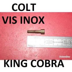 vis inox revolver COLT KING COBRA - VENDU PAR JEPERCUTE (s2027)