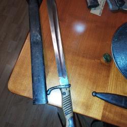 Ba&iuml;onnette Mauser 98/05 WW1