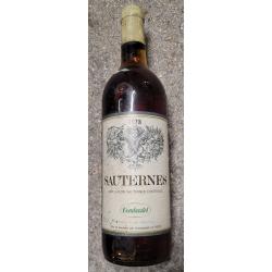 RARE : Vends Bouteille de SAUTERNES COMBASTET (1978)