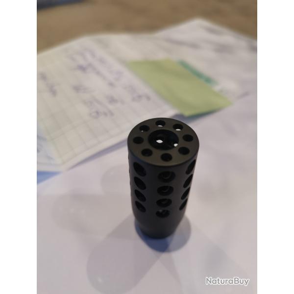 Frein de bouche , DF2000, neuf M15X1 cal 30,  17mm noir satin mat pour Merkel ou Blazer