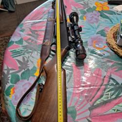 carabine browning semi auto 7RM lunette montage pivotant