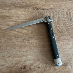 Ancien couteau à cran d arrêt "Italian stiletto automatique
